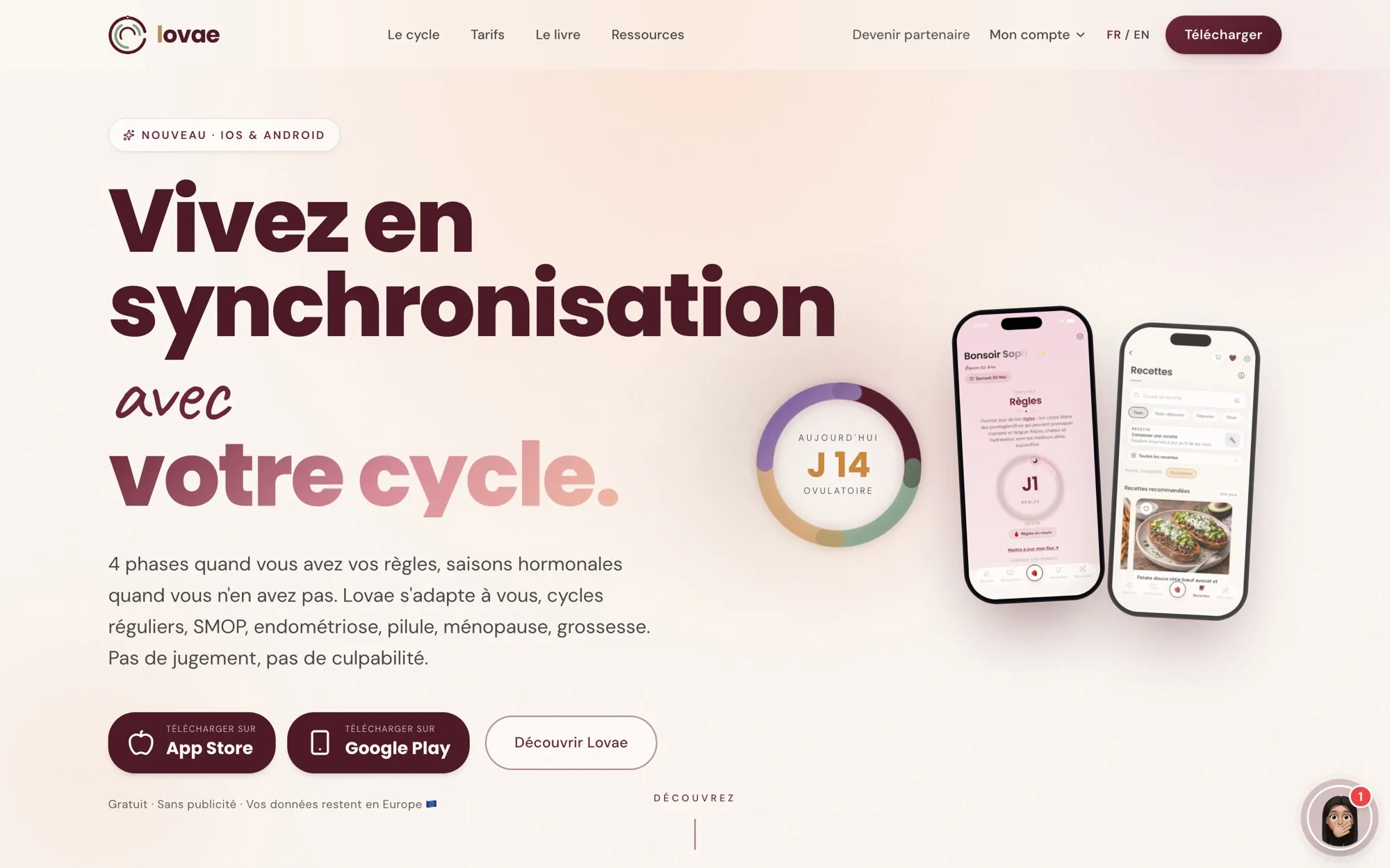 Lovae, aperçu du site